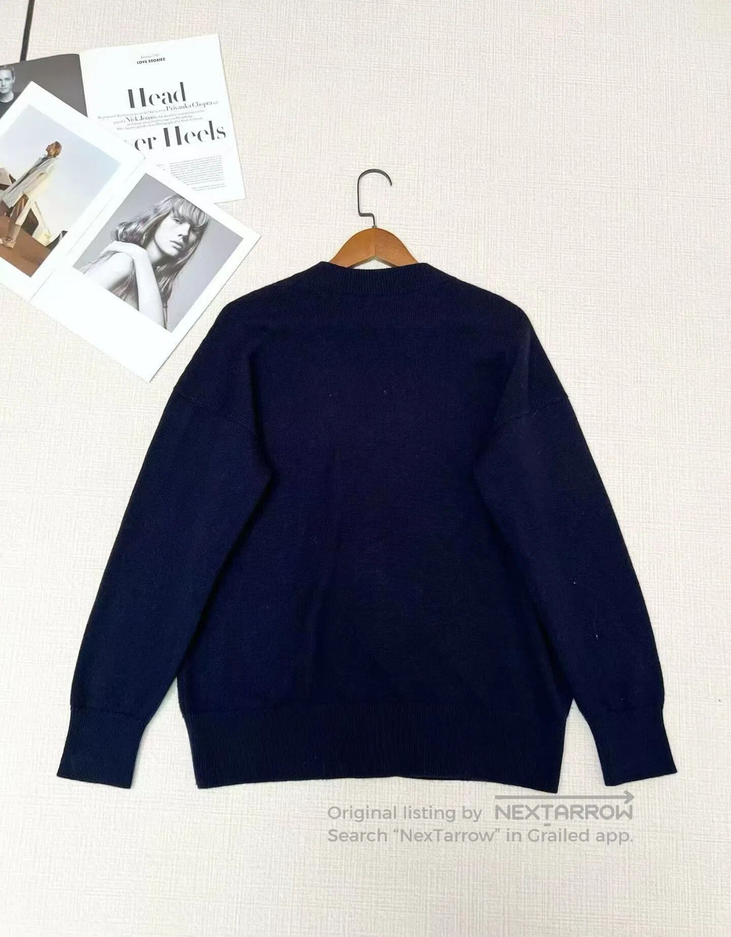 Chanel CHANEL Logo Badge Cardigan Sweater. Size S / US 4 / IT 40 - 3 Thumbnail