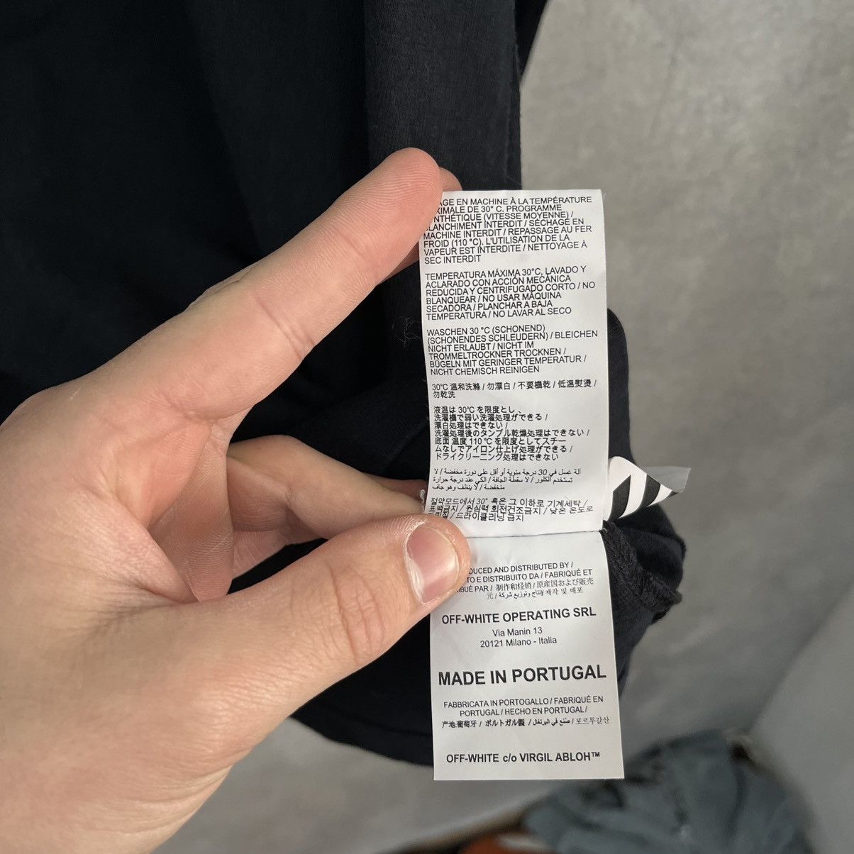 Off-White Off White Long Sleeve Big Logo Black Size US S / EU 44-46 / 1 - 16 Thumbnail