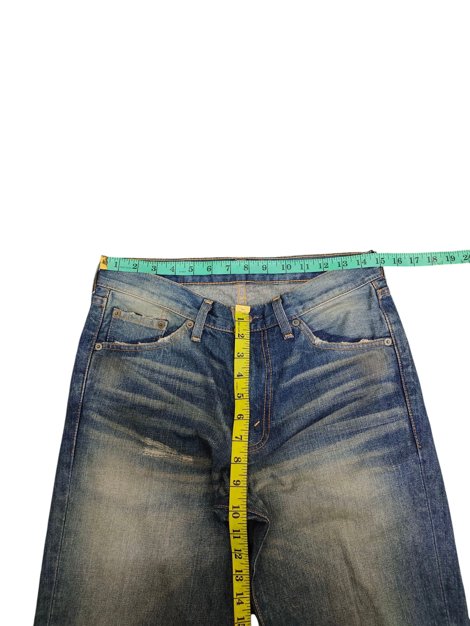 Kapital Vintage Levis 517 Clawmark Distress Rusty Flare Denim Jeans Size US 30 / EU 46 - 15 Thumbnail