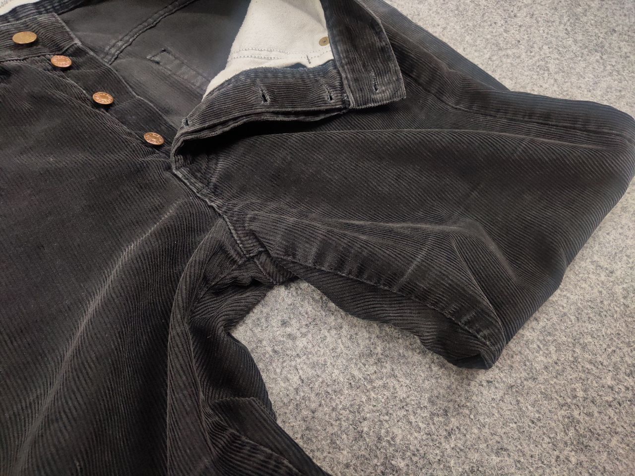 Diesel Vintage Diesel 90's Dark Gray Corduroy Trouser Pants Size US 30 / EU 46 - 12 Thumbnail