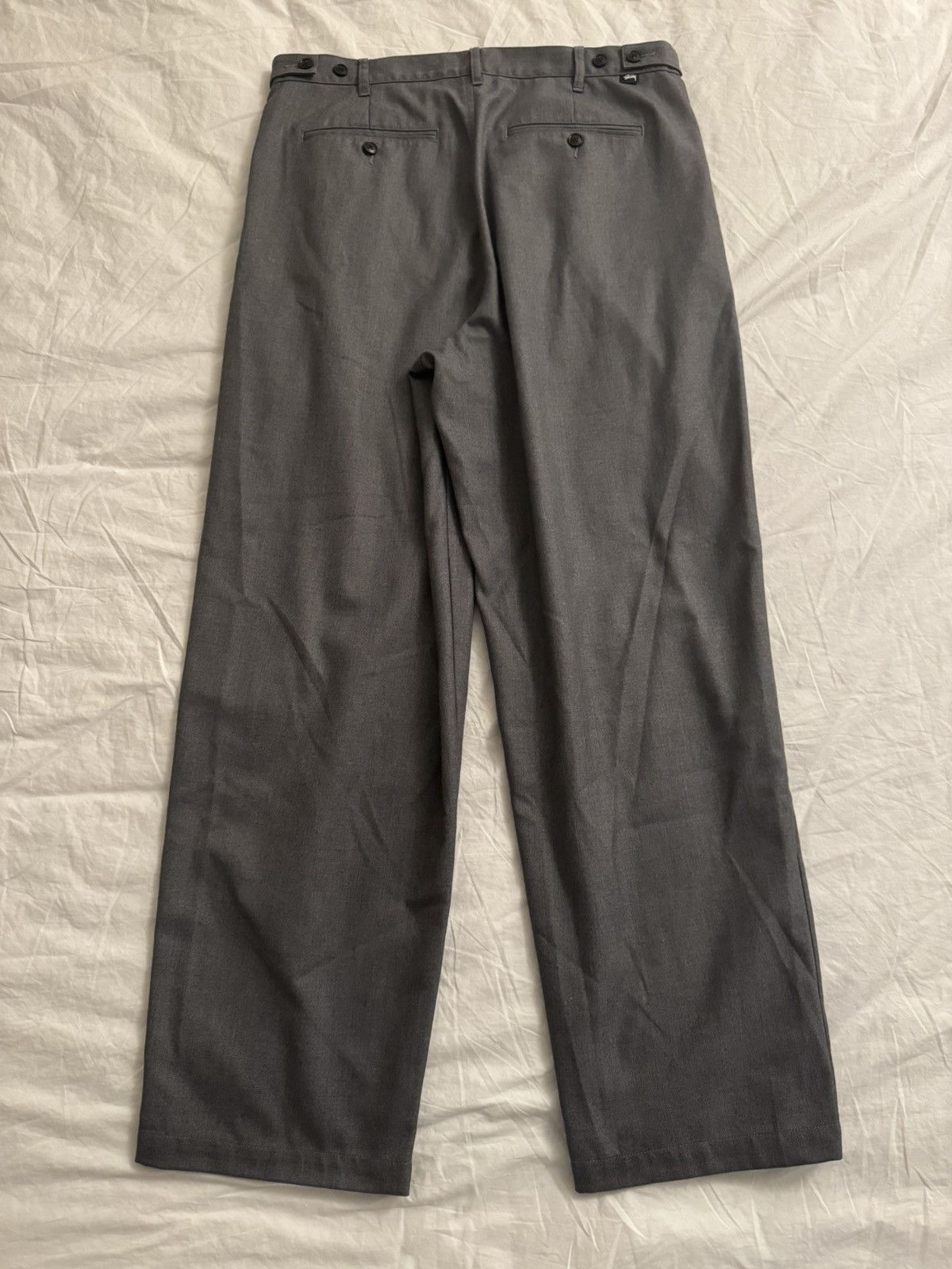 Stussy Stussy gray volume trousers Size US 34 / EU 50 - 2 Thumbnail