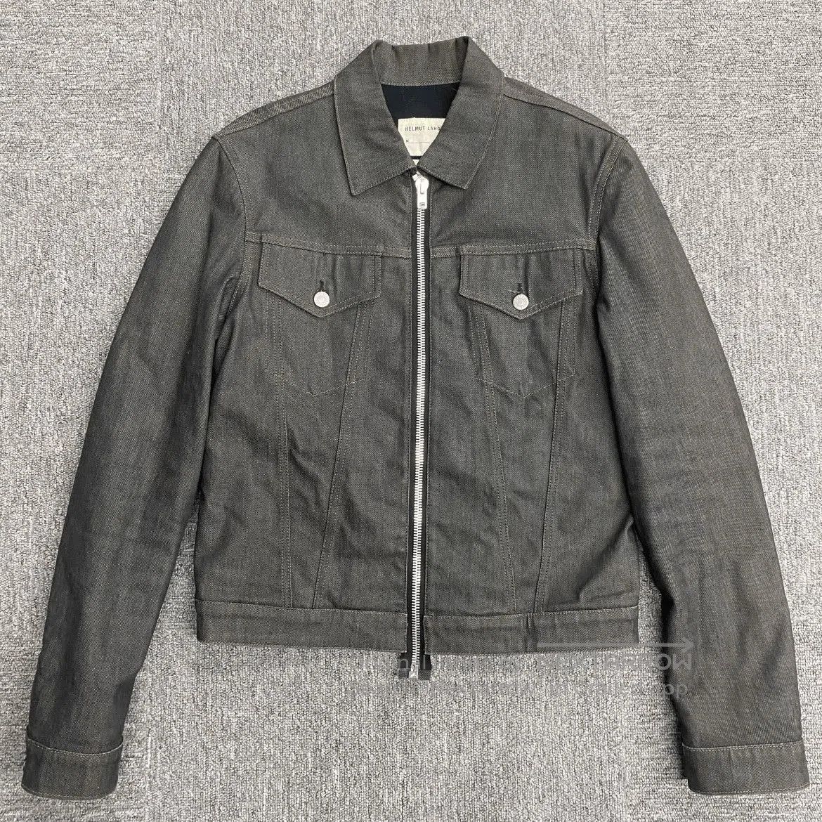 Sz 46 Helmut Lang 98SS Extra Layer Classic Denim Jacket.
