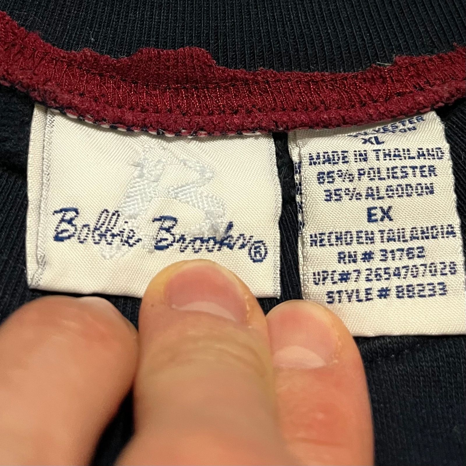 Other Vintage Bobbie Brooks 2 Birds Nature Animal Navy Crewneck XL Size US XL / EU 56 / 4 - 4 Thumbnail