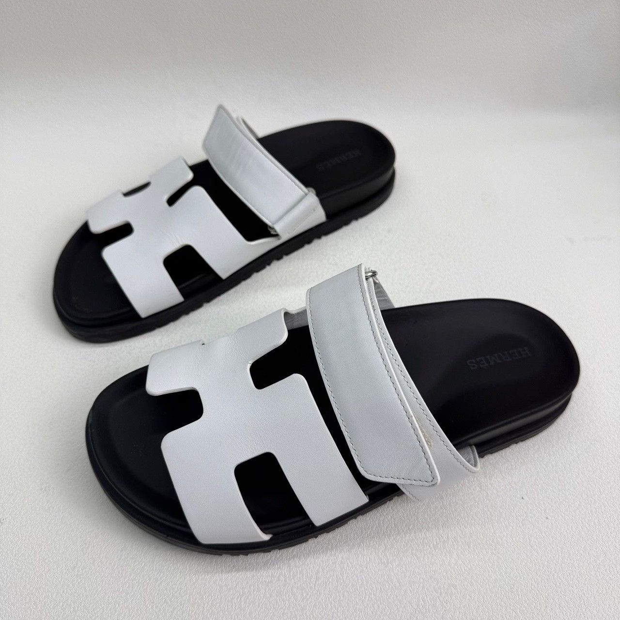 Hermes Hermes White Sandals us_6-5 Women Size US 6.5 / IT 36.5 - 1 Thumbnail