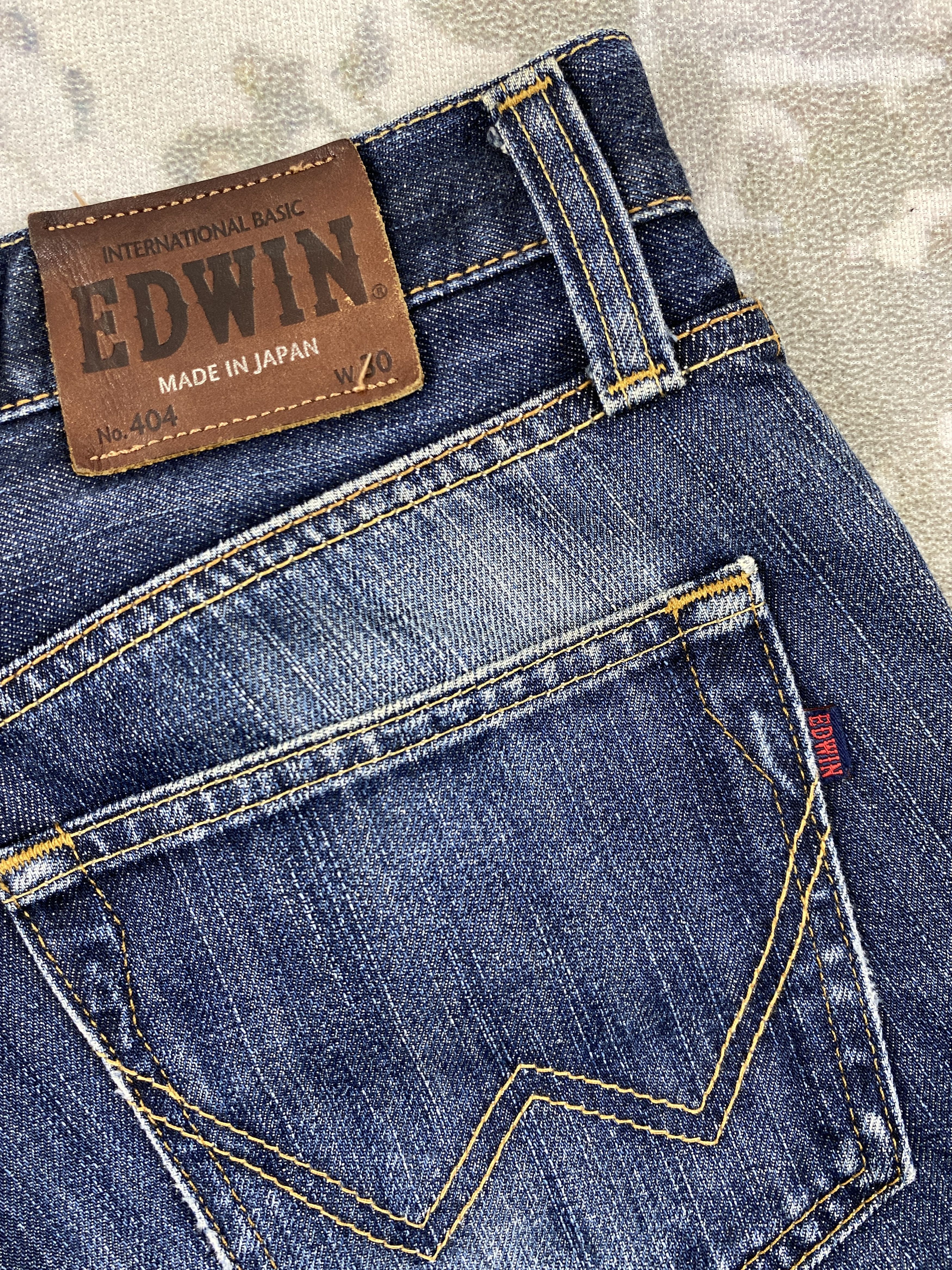Edwin Edwin Japan Distressed Jeans 31x30.5 -JN040 Size US 31 - 12 Thumbnail