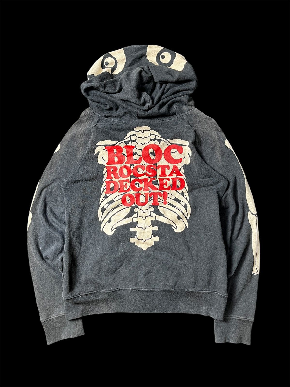 Japanese Brand Japanese skeleton Bloc Fullzipper Size US S / EU 44-46 / 1 - 3 Thumbnail