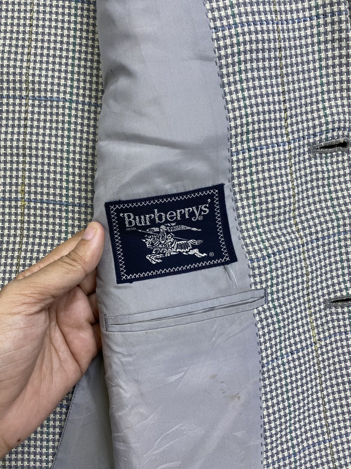 Burberry Vintage Burberrys Blazer Jacket Size US M / EU 48-50 / 2 - 8 Thumbnail
