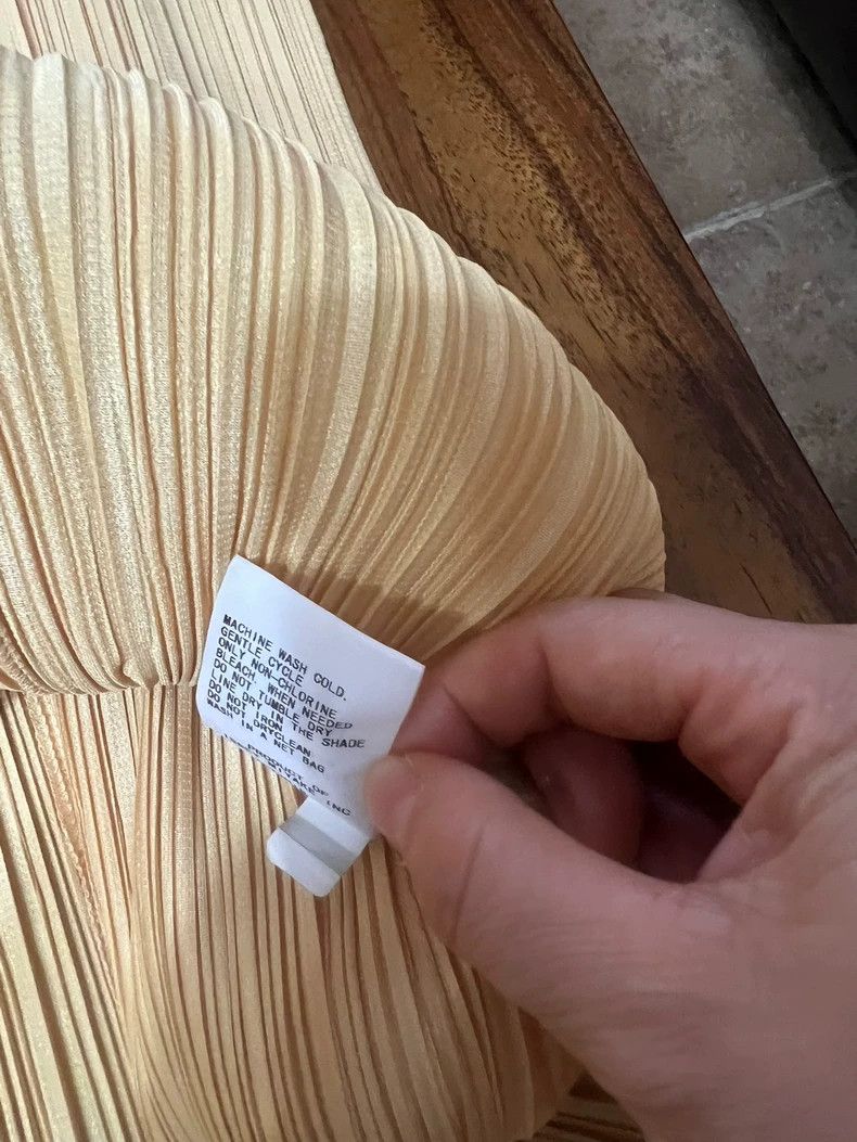 Issey Miyake issey miyake size:3 Light yellow pleated vest Size XXS / US 00 / IT 34 - 2 Thumbnail
