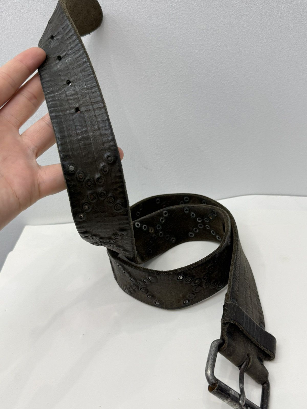 Allsaints Allsaints Leather Belt Size ONE SIZE - 2 Thumbnail