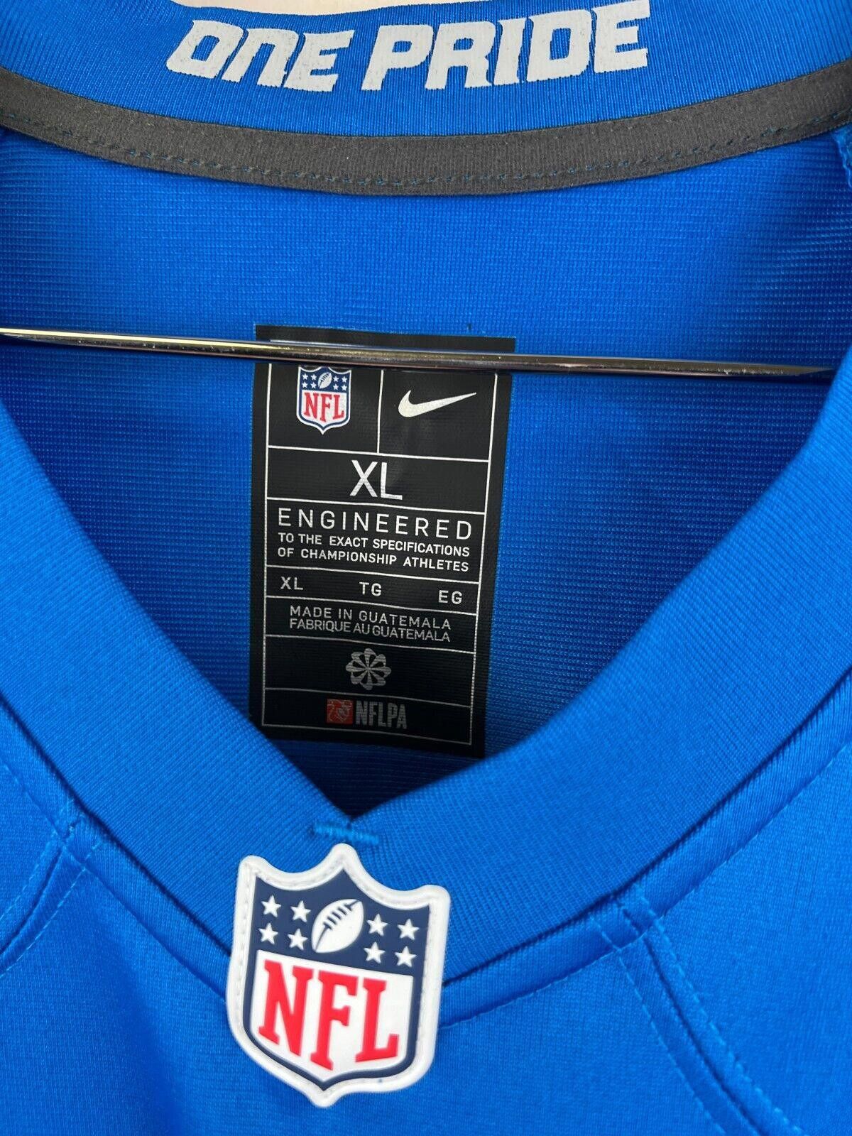 Nike Men’s Detroit Lions Custom “SCHICK” #25 Nike Game Jersey Size ONE SIZE - 5 Thumbnail