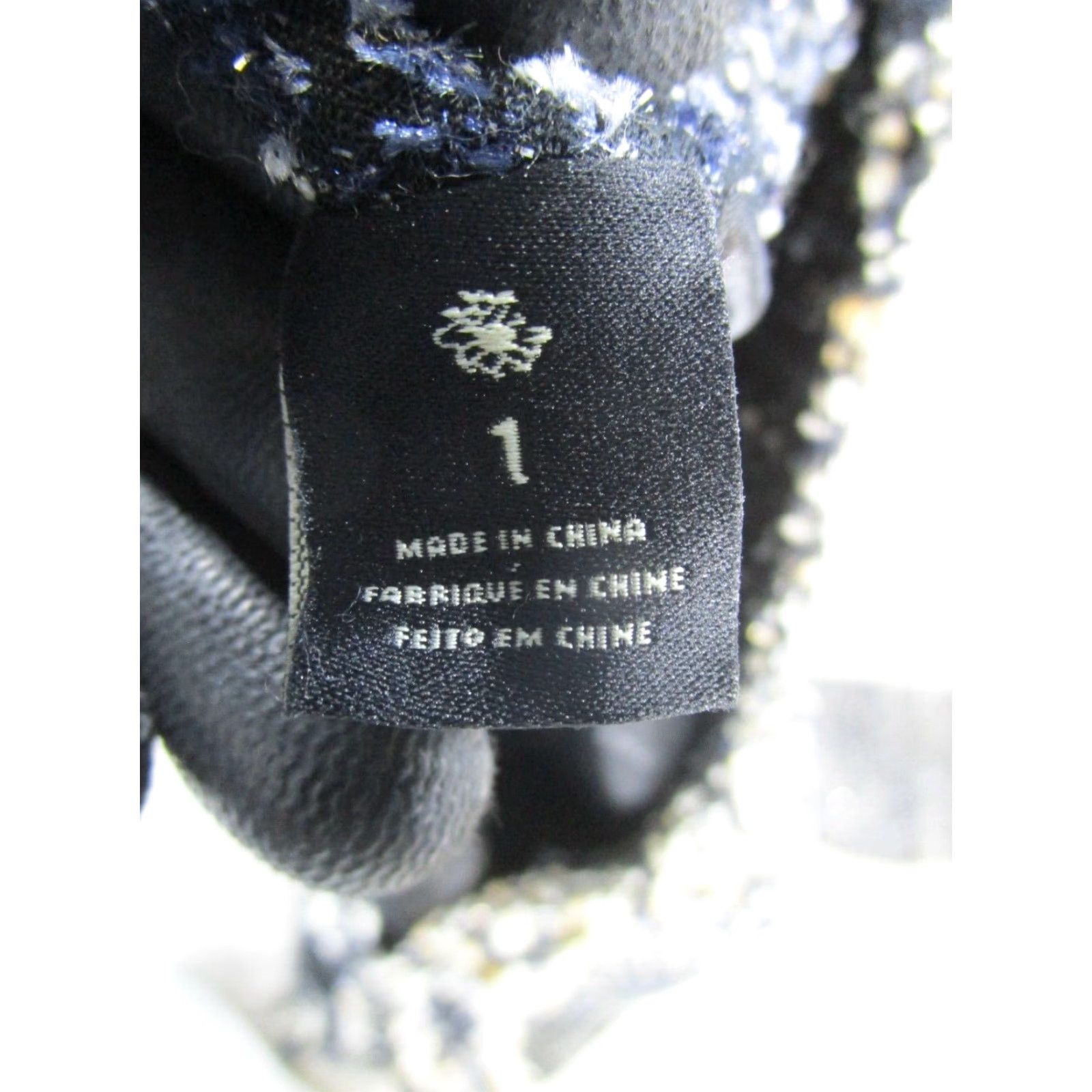 Maison Scotch Maison Scotch Jacket Womens 1 Black Blue Beige Size XS / US 0-2 / IT 36-38 - 4 Thumbnail