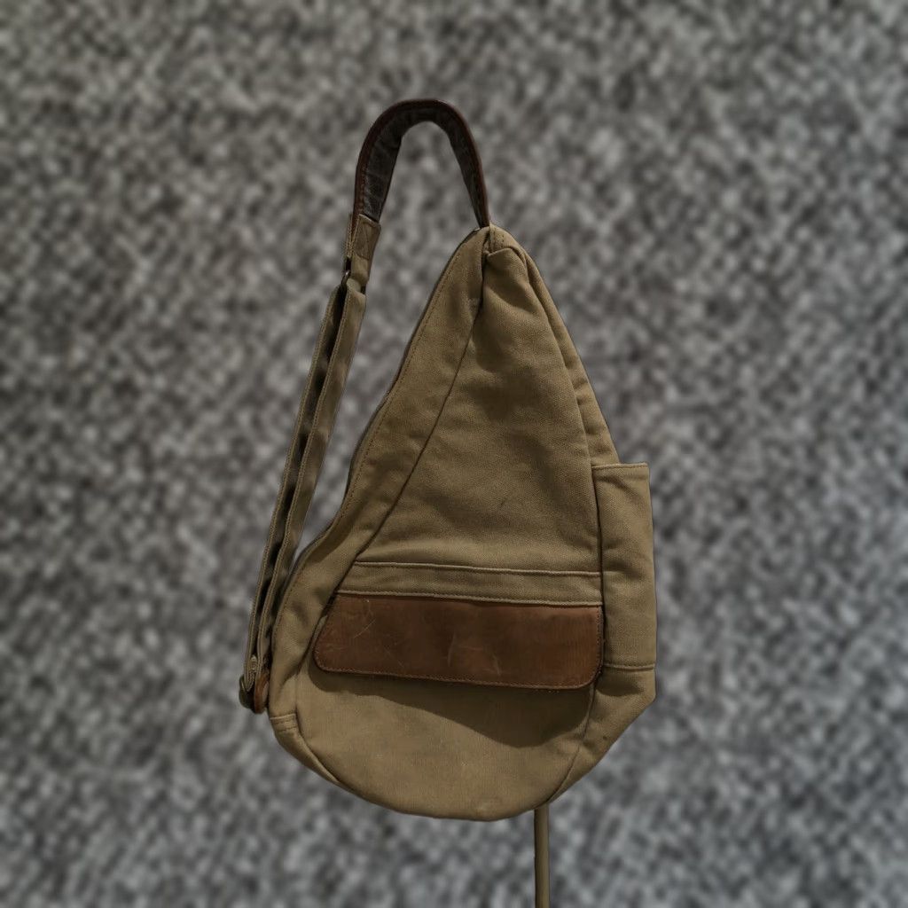 VINTAGE LL Bean Ameribag Healthy Back Bag Crossbody Sling  display picture 1