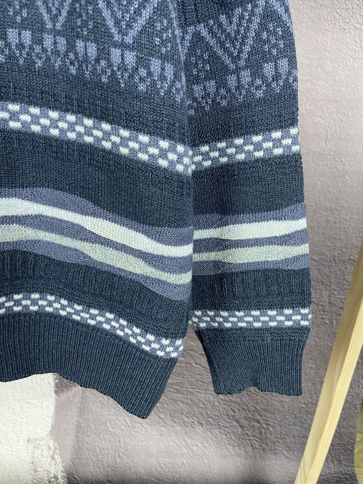 Lacoste Lacoste vintage coogi style made in France cable sweater Size US L / EU 52-54 / 3 - 6 Thumbnail