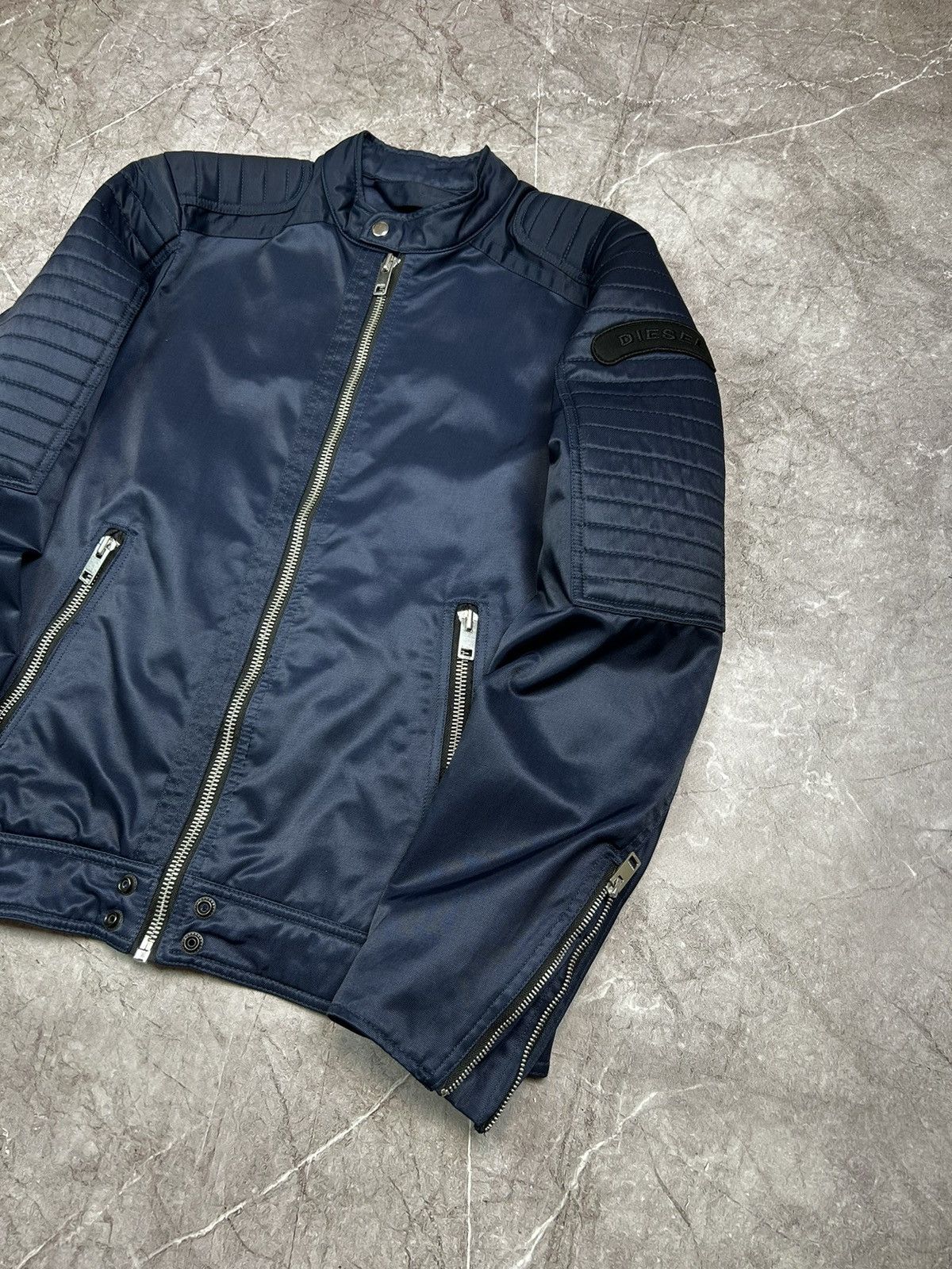 Diesel × Vintage Diesel Motorcycle Opium Avantgarde Nylon Jacket Size US L / EU 52-54 / 3 - 6 Thumbnail