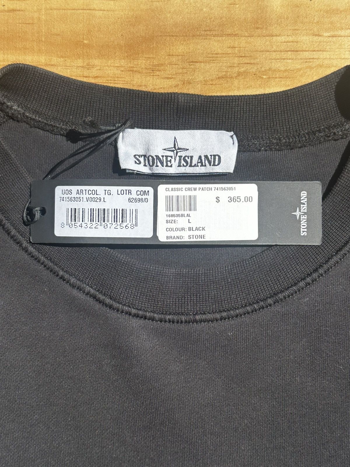 Stone Island Stone Island- Classic Crew Patch- Size L Size US L / EU 52-54 / 3 - 4 Thumbnail