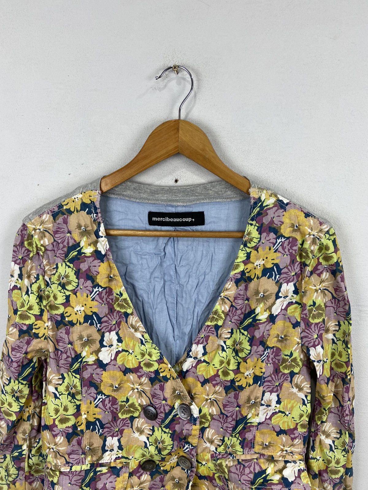 AW2021 Issey Miyake Floral Printed mercibeaucoup