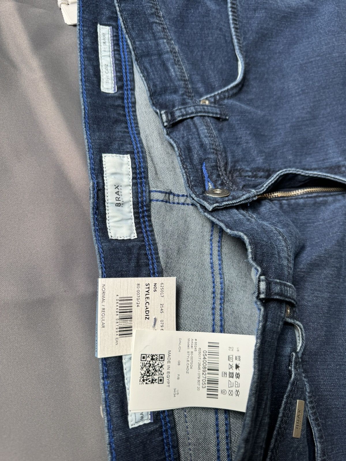 BRAX Neue Herren Jeans “Brax” W43-L34 Size US 34 / EU 50 - 7 Thumbnail