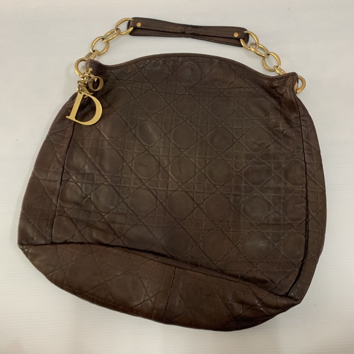 Christian Dior Monsieur Christian Dior Leather Shoulder Bag Size ONE SIZE - 2 Thumbnail