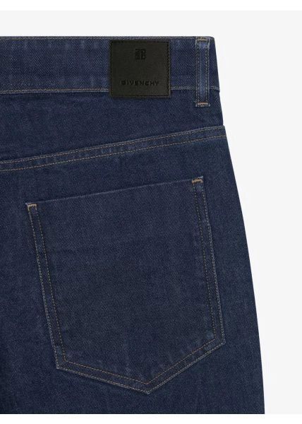 Givenchy o1w1db10525 Classic Slim Fit Pants in Blue Size US 34 / EU 50 - 4 Thumbnail