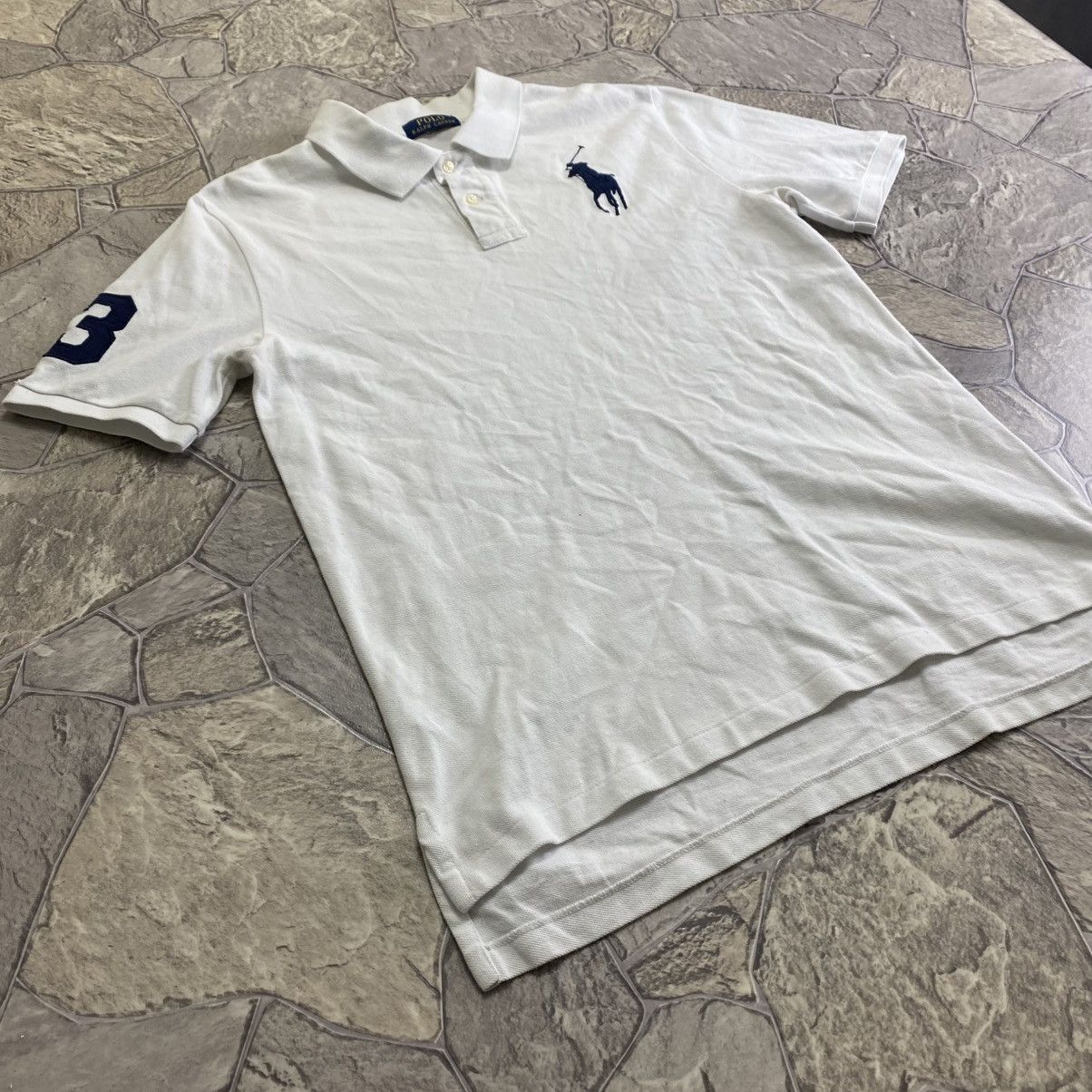 Polo Ralph Lauren Polo Ralph Lauren polo t-shirt 3 Chief Keef big logo pony Size US L / EU 52-54 / 3 - 3 Thumbnail