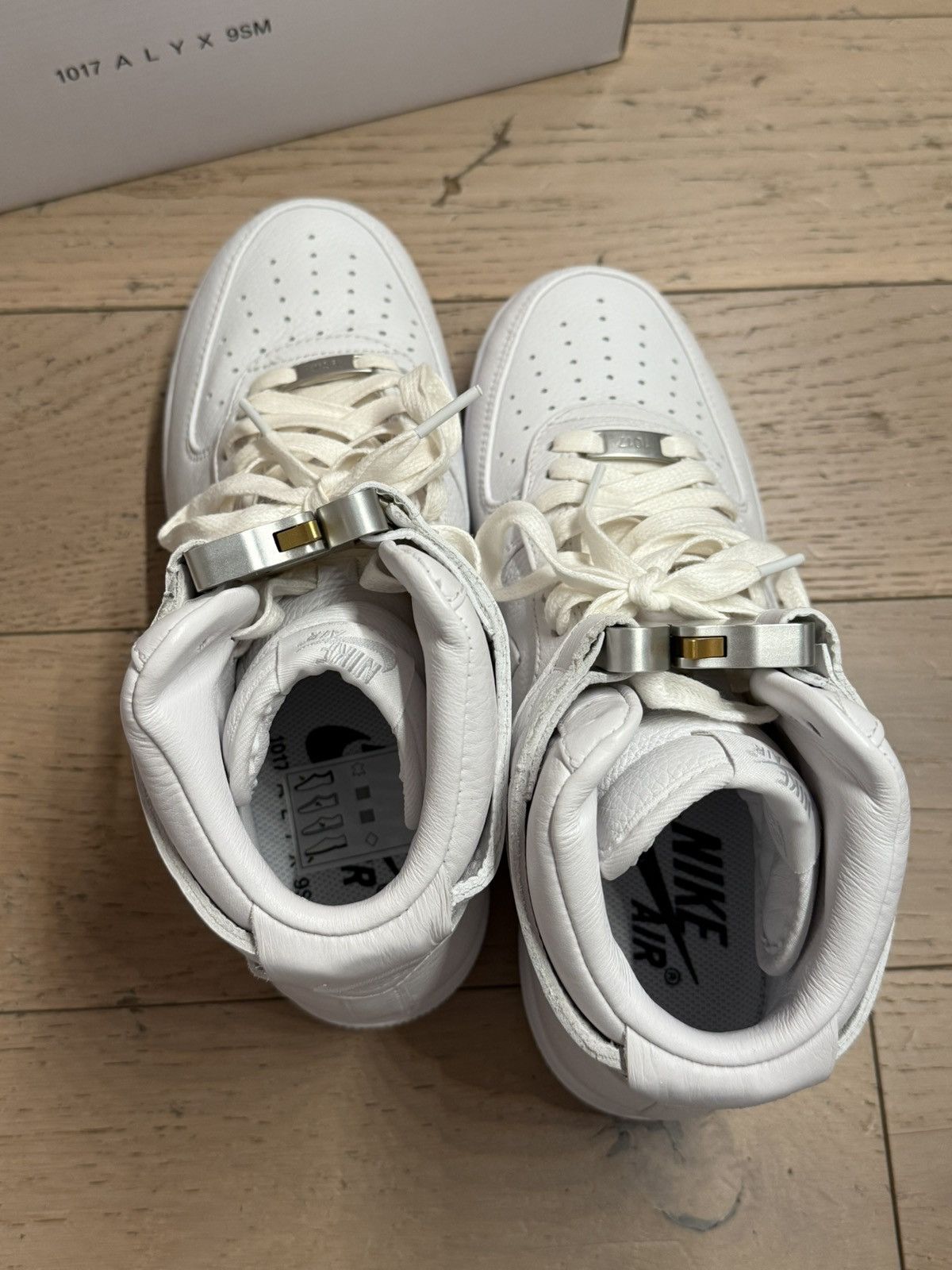 Nike Alyx air force 1 high top white Size US 8.5 / EU 41-42 - 4 Thumbnail