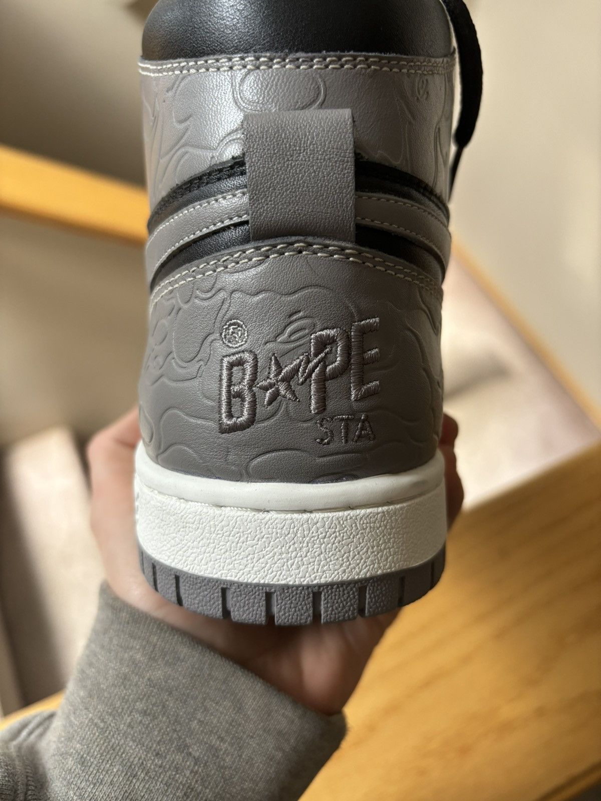 Bape Bape Sta Court Shadow High Sneakers Size US 12 / EU 45 - 7 Thumbnail