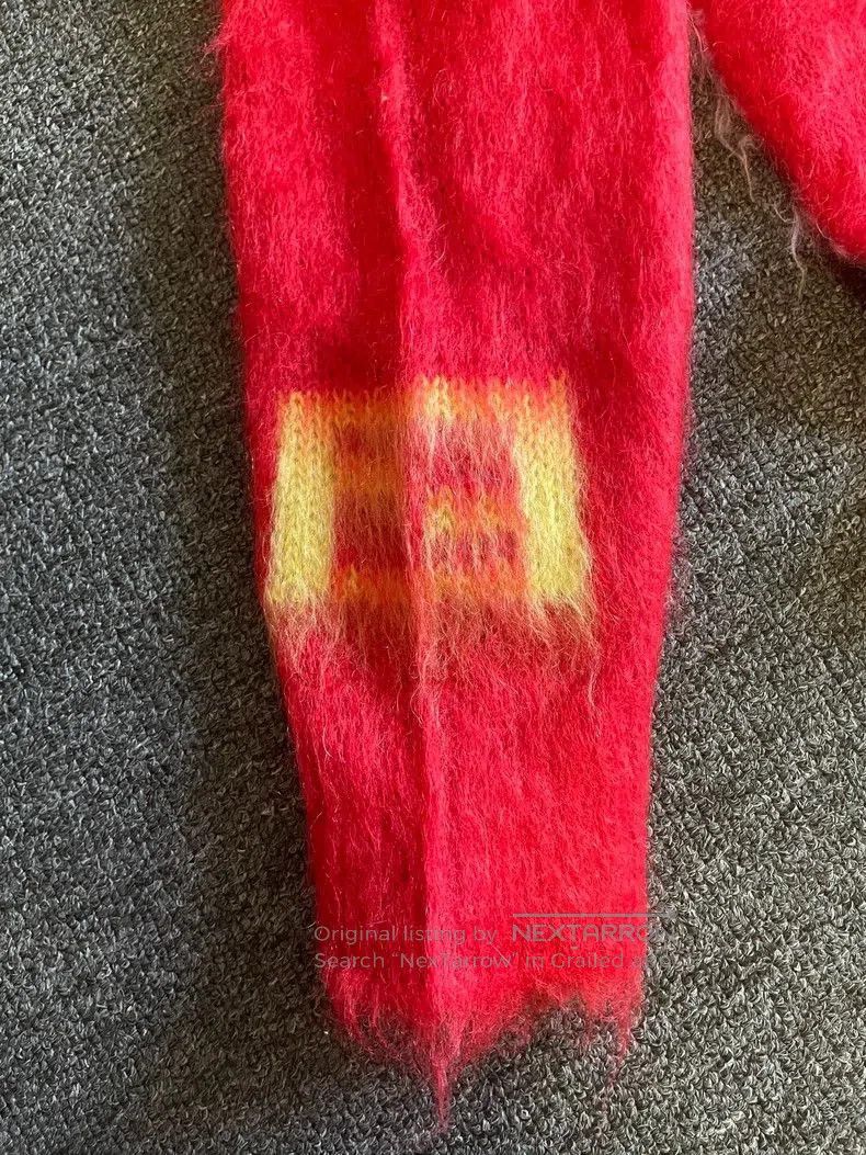 Fendi Fendi Women's Mohair Colorblock Sweater. Size US L / EU 52-54 / 3 - 5 Thumbnail