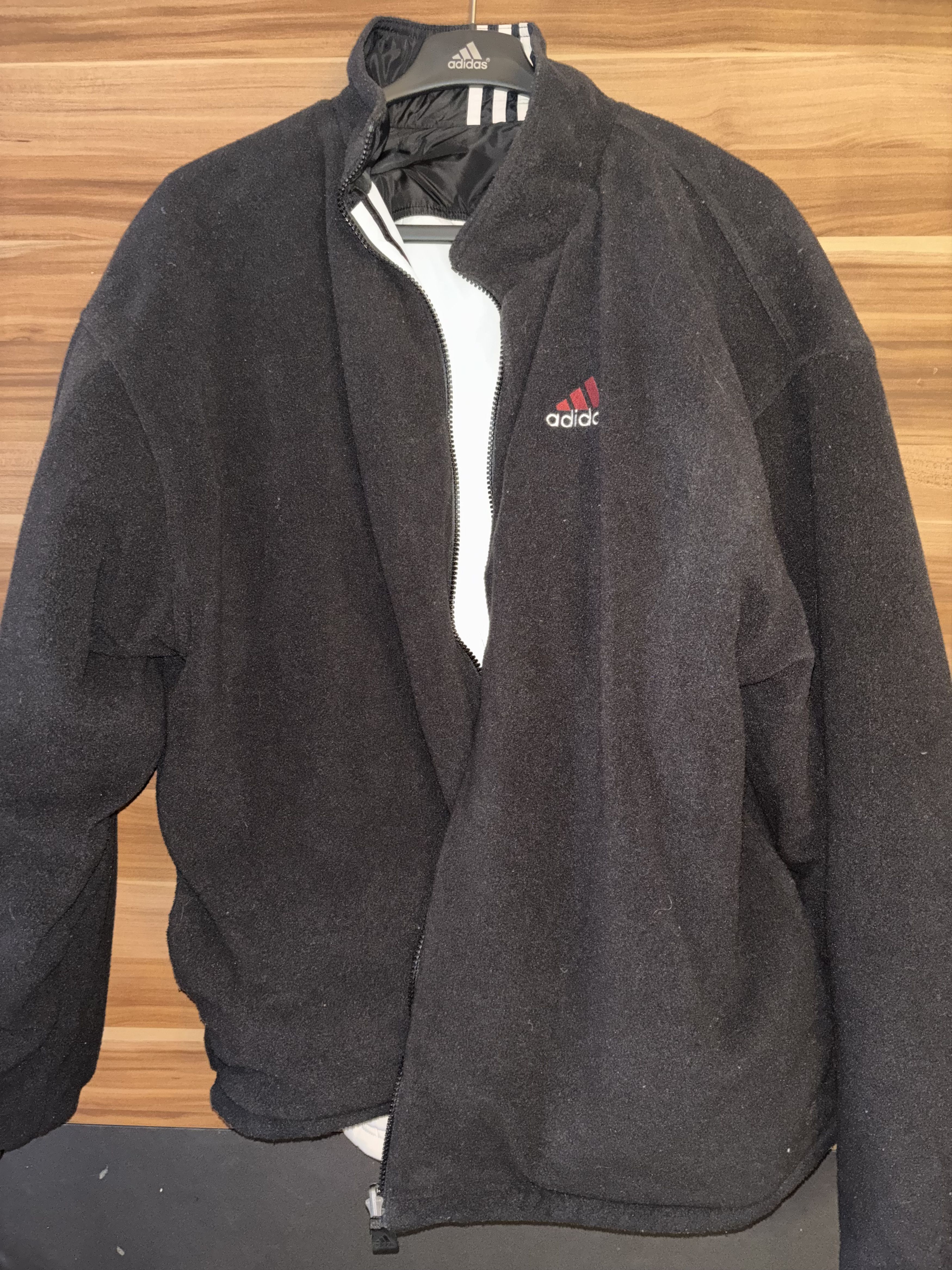 Adidas Vintage Reversible Adidas Puffer Jacket Size US XL / EU 56 / 4 - 1 Thumbnail