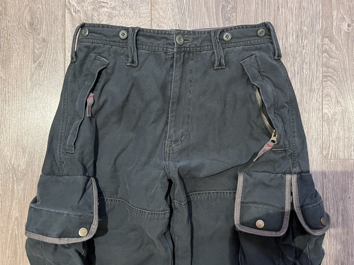 Vintage Vintage Over-dyed Military Cargo Pants Size US 28 / EU 44 - 2 Thumbnail