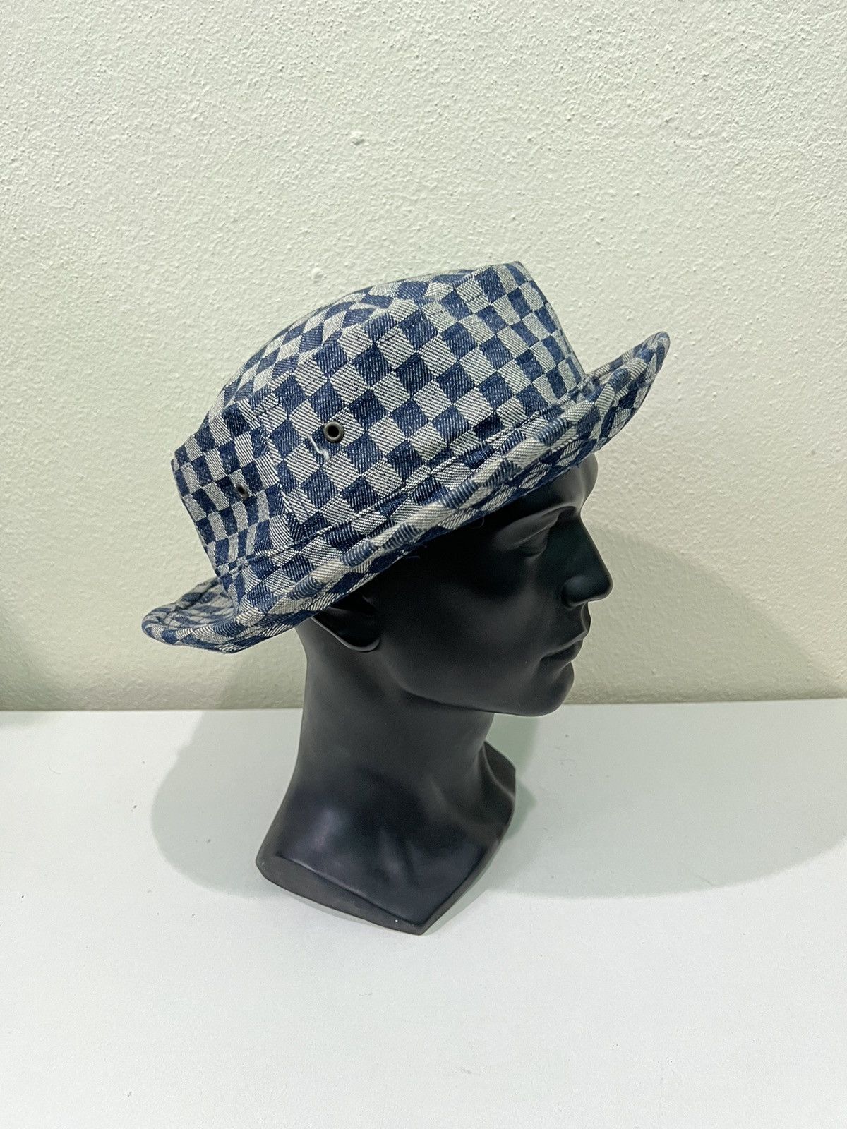 Japanese Brand Japanese Brand Checkered Plaid Tartan Bucket Hats Size ONE SIZE - 4 Thumbnail