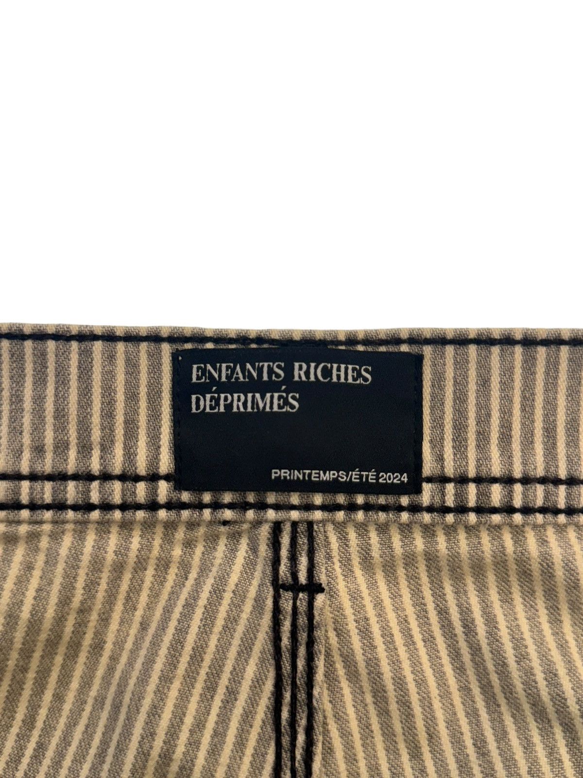 Enfants Riches Deprimes ERD Hickory Striped Paint Carpenter Pants Shuji Version Size US 36 / EU 52 - 13 Thumbnail