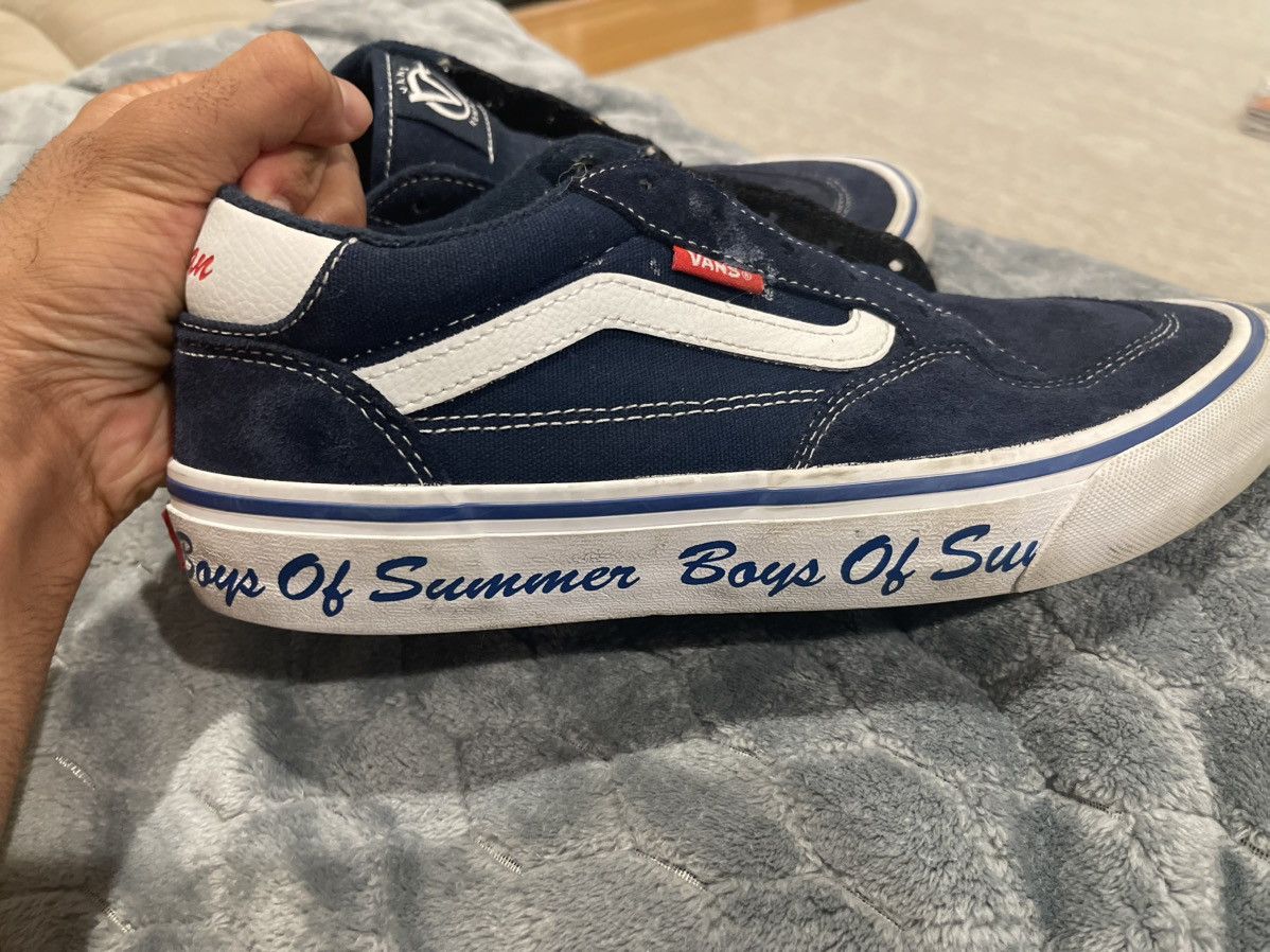 Vans × Vintage Boys Of Summer Aidan And Rowan Vans Old Skools Blue Size US 9.5 / EU 42-43 - 3 Thumbnail