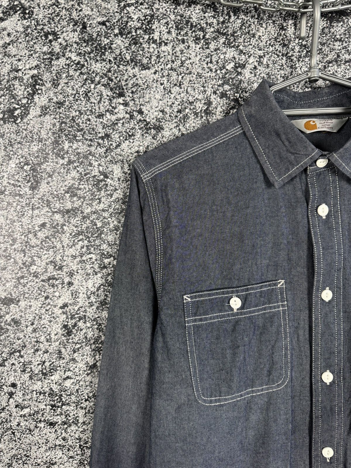 Carhartt Carhartt Long Sleeve Clink Shirt Button Up Workwear Size M Size US M / EU 48-50 / 2 - 3 Thumbnail