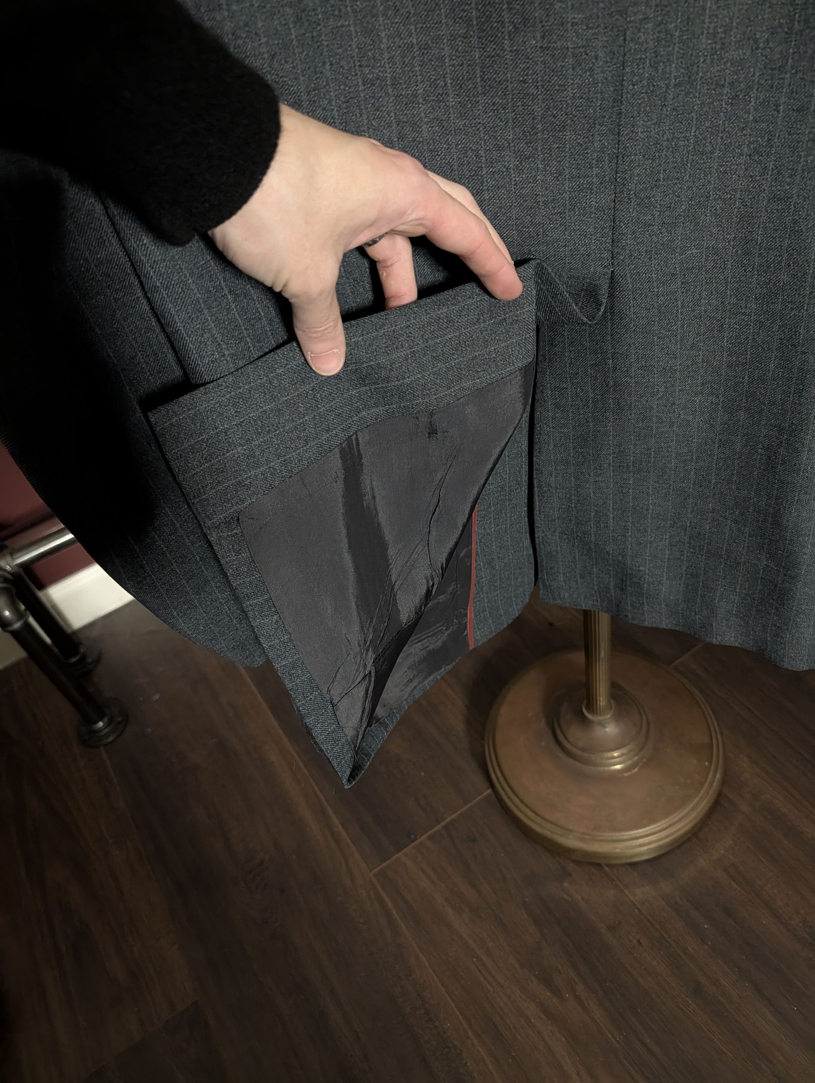 Levi's Vintage Clothing Vintage made in USA Business Class pinstriped blazer Size 40L - 7 Thumbnail