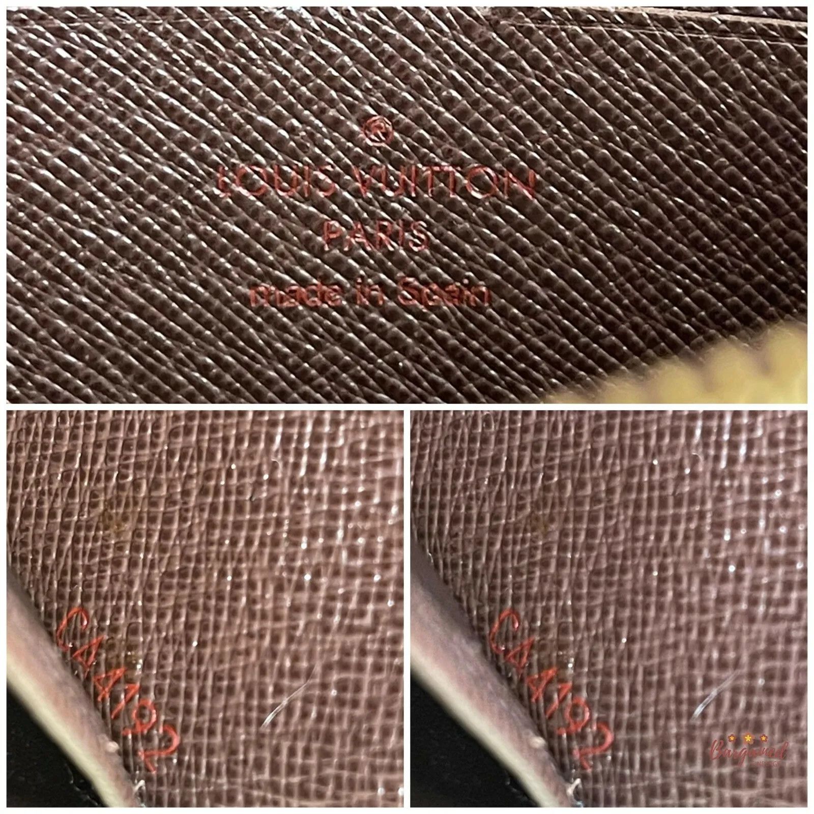 Louis Vuitton Louis Vuitton Damier Ebene Leather Rosebery Long Wallet Size ONE SIZE - 7 Thumbnail