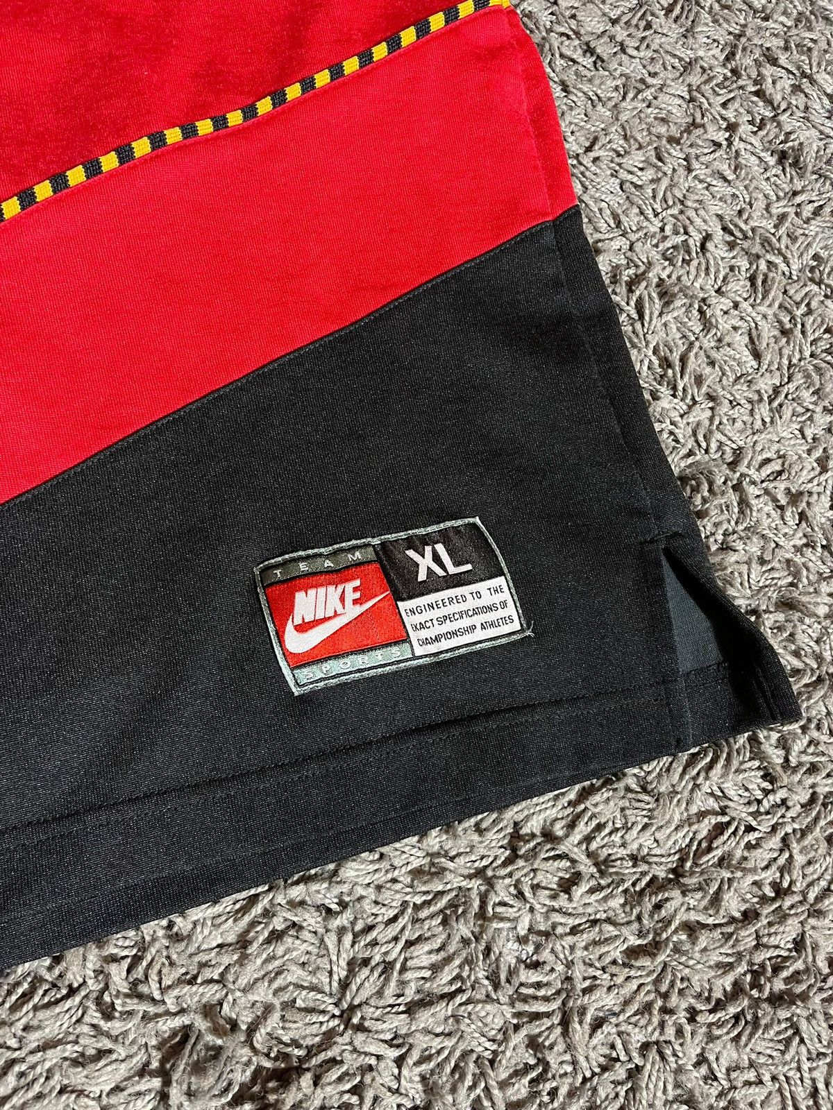 Nike × Vintage RARE Vintage Nike Maryland Basketball Warm Up Jersey Baggy Size US XL / EU 56 / 4 - 6 Thumbnail