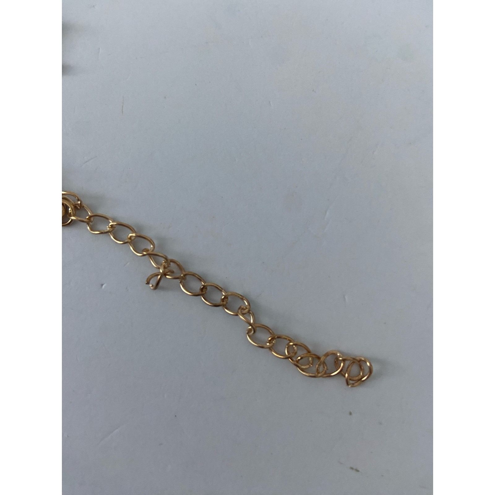 Other Mini delicate rhinestone cross necklace gold tone Size ONE SIZE - 6 Thumbnail