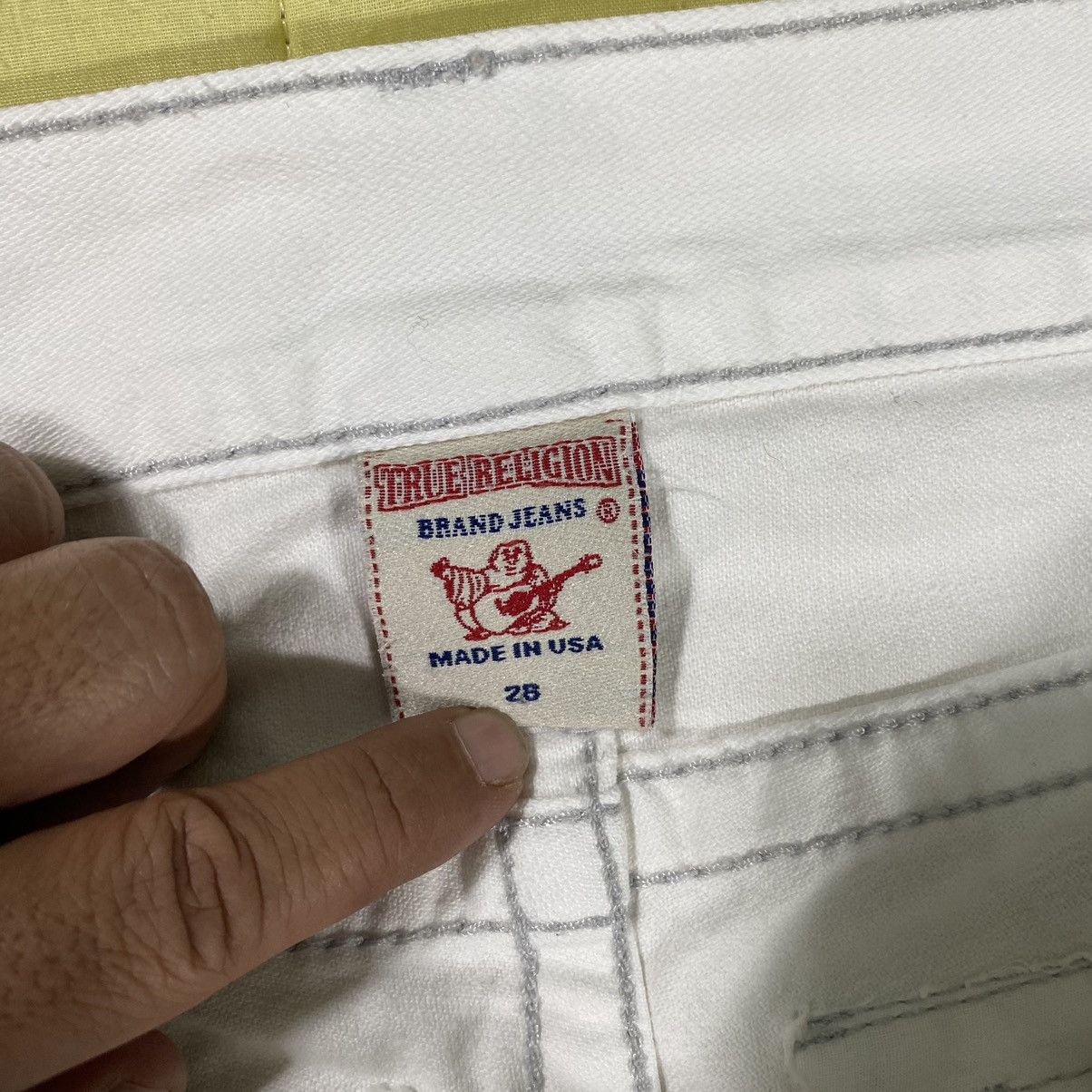 True Religion × Vintage True Religion Section Ricky Size 28 (menual Size 30) Size 30" / US 8 / IT 44 - 8 Thumbnail