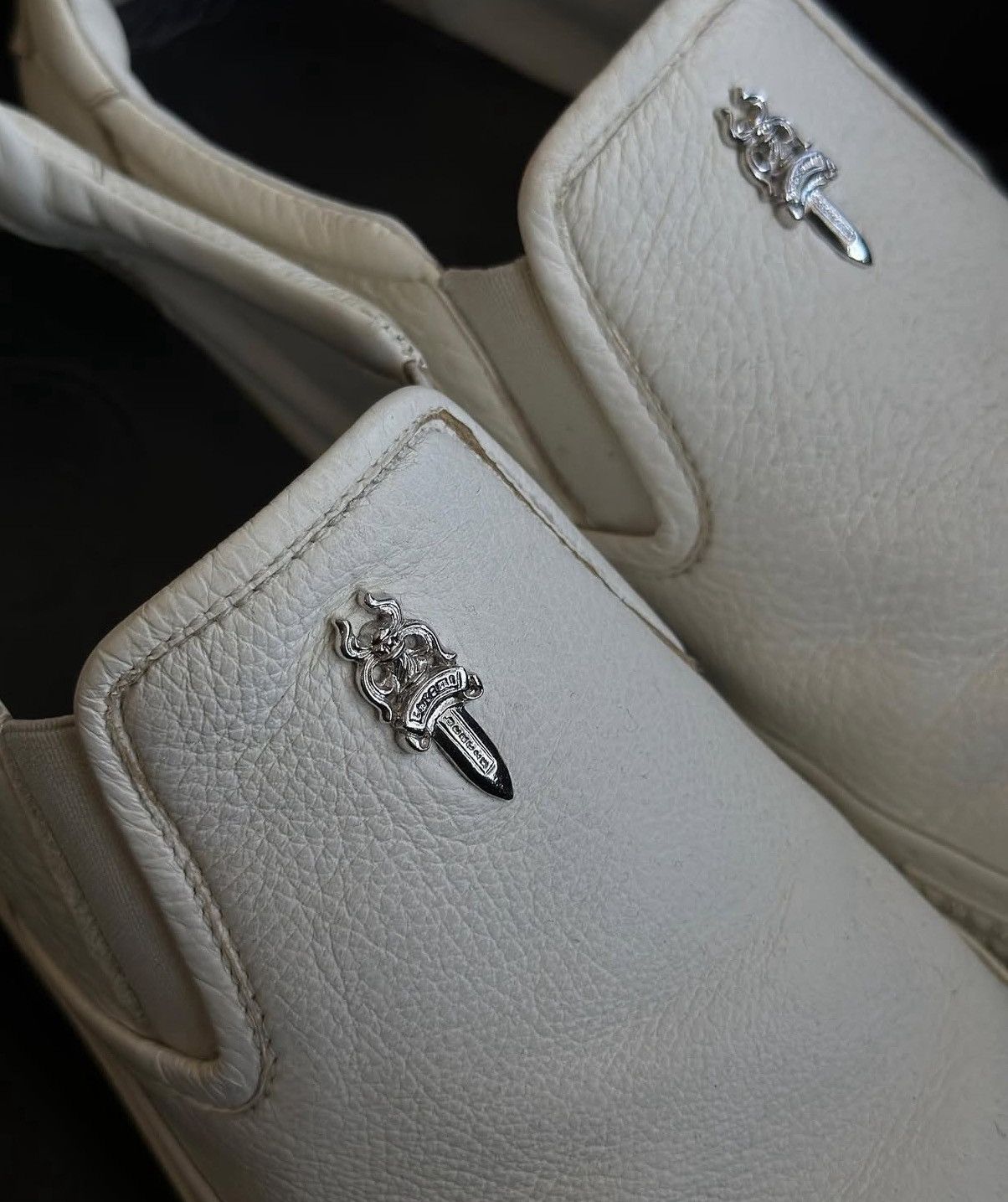 Chrome Hearts CHROME HEARTS dagger slip ons (37) rare!! Size US 7 / IT 37 - 2 Thumbnail