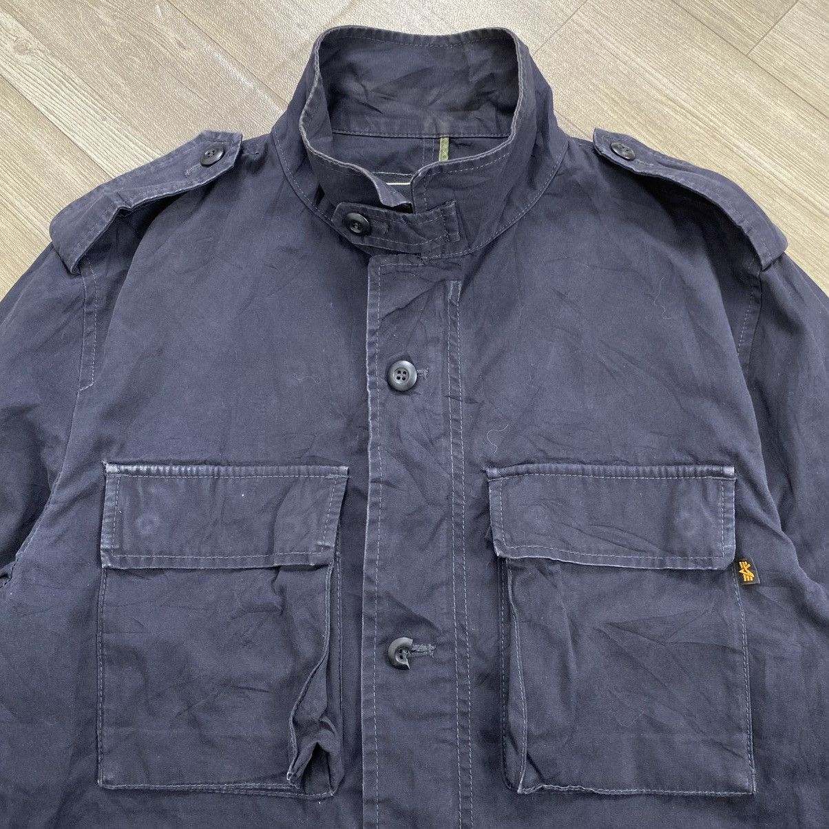 Alpha Industries 1990s Vintage Alpha Industries M-65 Military Field Jacket Size US M / EU 48-50 / 2 - 5 Thumbnail