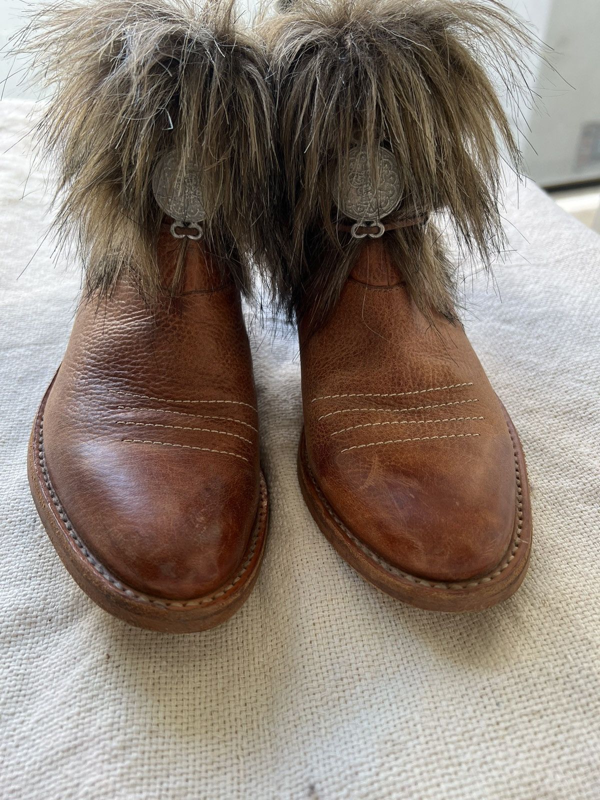 Other Leather boots Size US 7 / IT 37 - 6 Thumbnail
