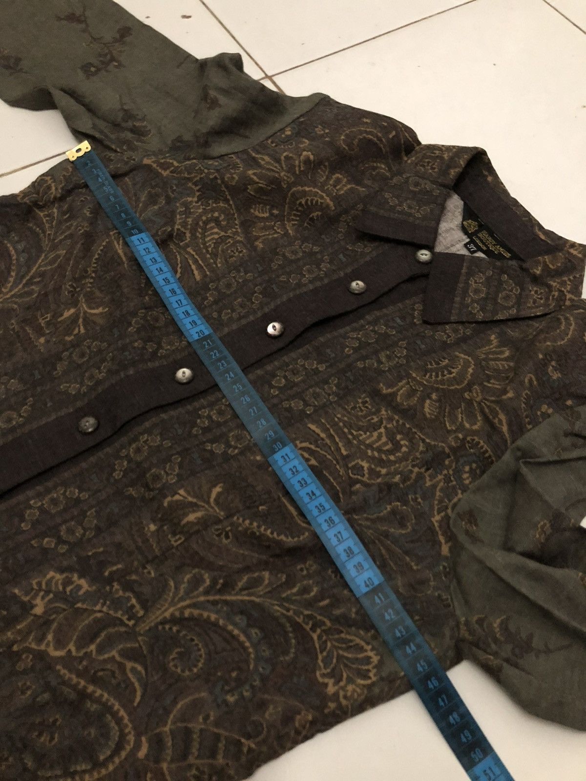 Hardy Amies Hardy Amies Boutique Vintage Button Up Shirt Size S / US 4 / IT 40 - 11 Thumbnail