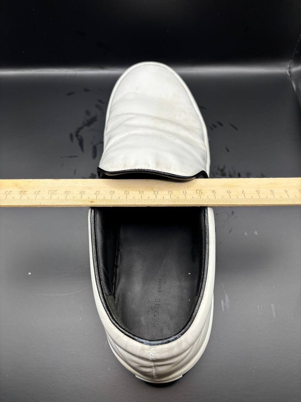 Celine Celine Phoebe Philo White Leather Skate Slip-Ons Size 41 Size US 8 / EU 41 - 9 Thumbnail