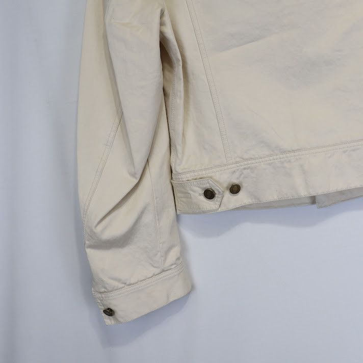 Tom Ford o1rshd1 Denim Jacket in Ivory Size US M / EU 48-50 / 2 - 8 Thumbnail