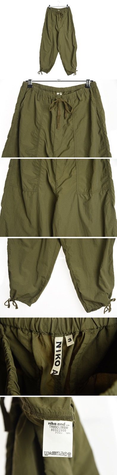 Japanese Brand × Yohji Yamamoto Niko And Nylon Pants Size US 34 / EU 50 - 3 Thumbnail