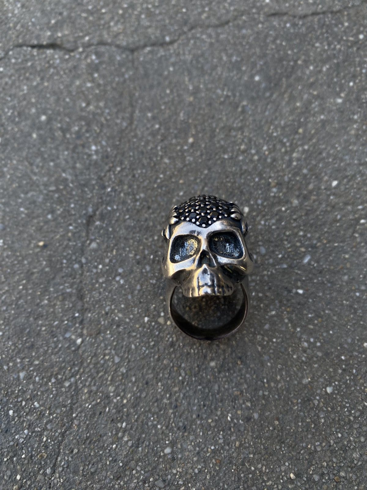 Vivienne Westwood Skull Crystal Ring