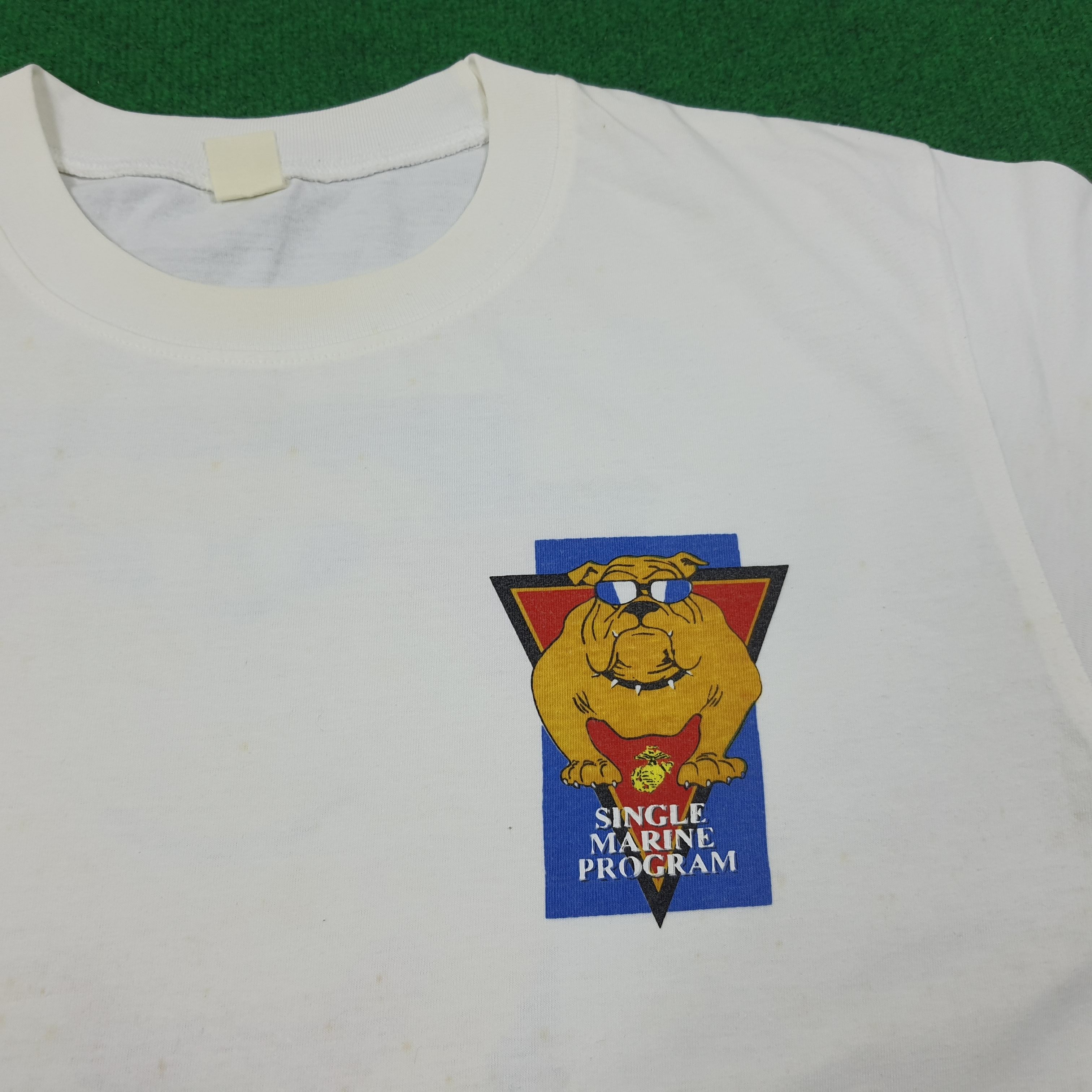 Vintage Vintage Single Marine Program American SMP Tshirt Size US XL / EU 56 / 4 - 4 Thumbnail
