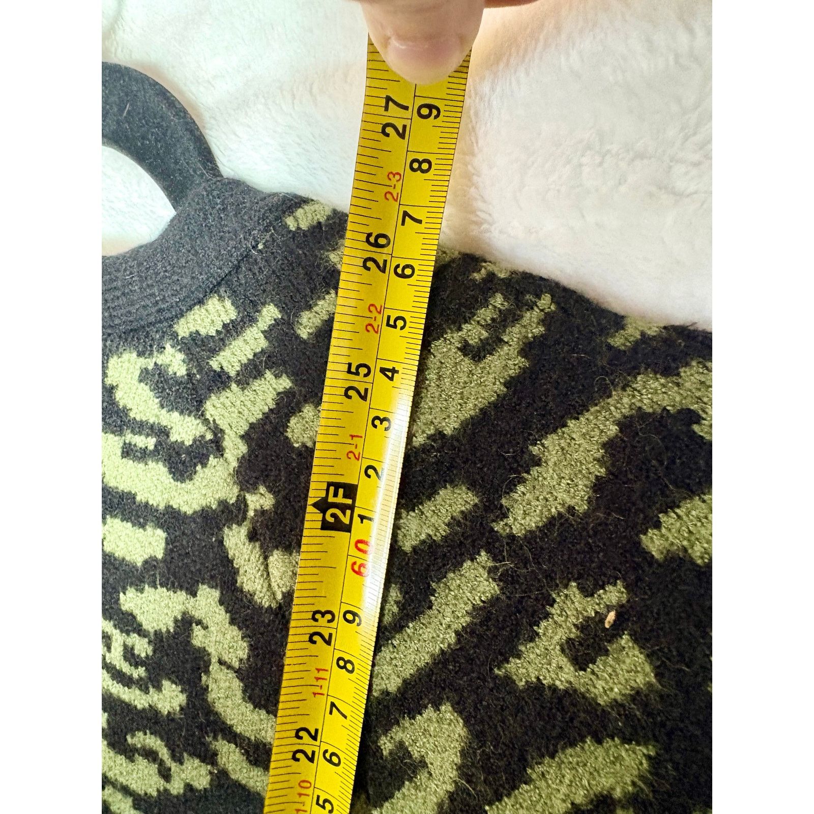 Other NWT XXIII Khaki/Blk Leopard Cardigan, Sz. S-M Size M / US 6-8 / IT 42-44 - 5 Thumbnail