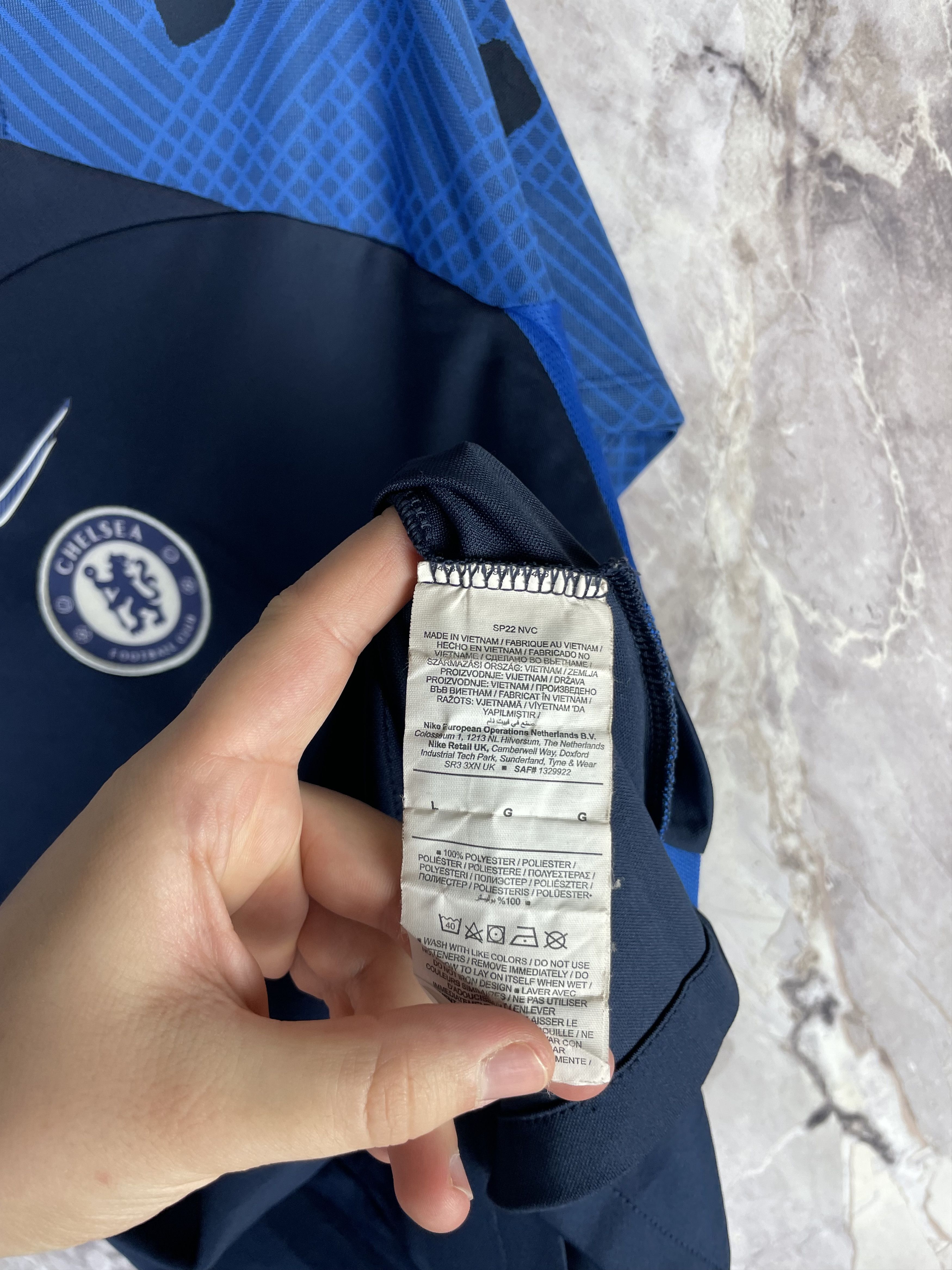 Nike Nike Chelsea Training Jersey Size US L / EU 52-54 / 3 - 5 Thumbnail