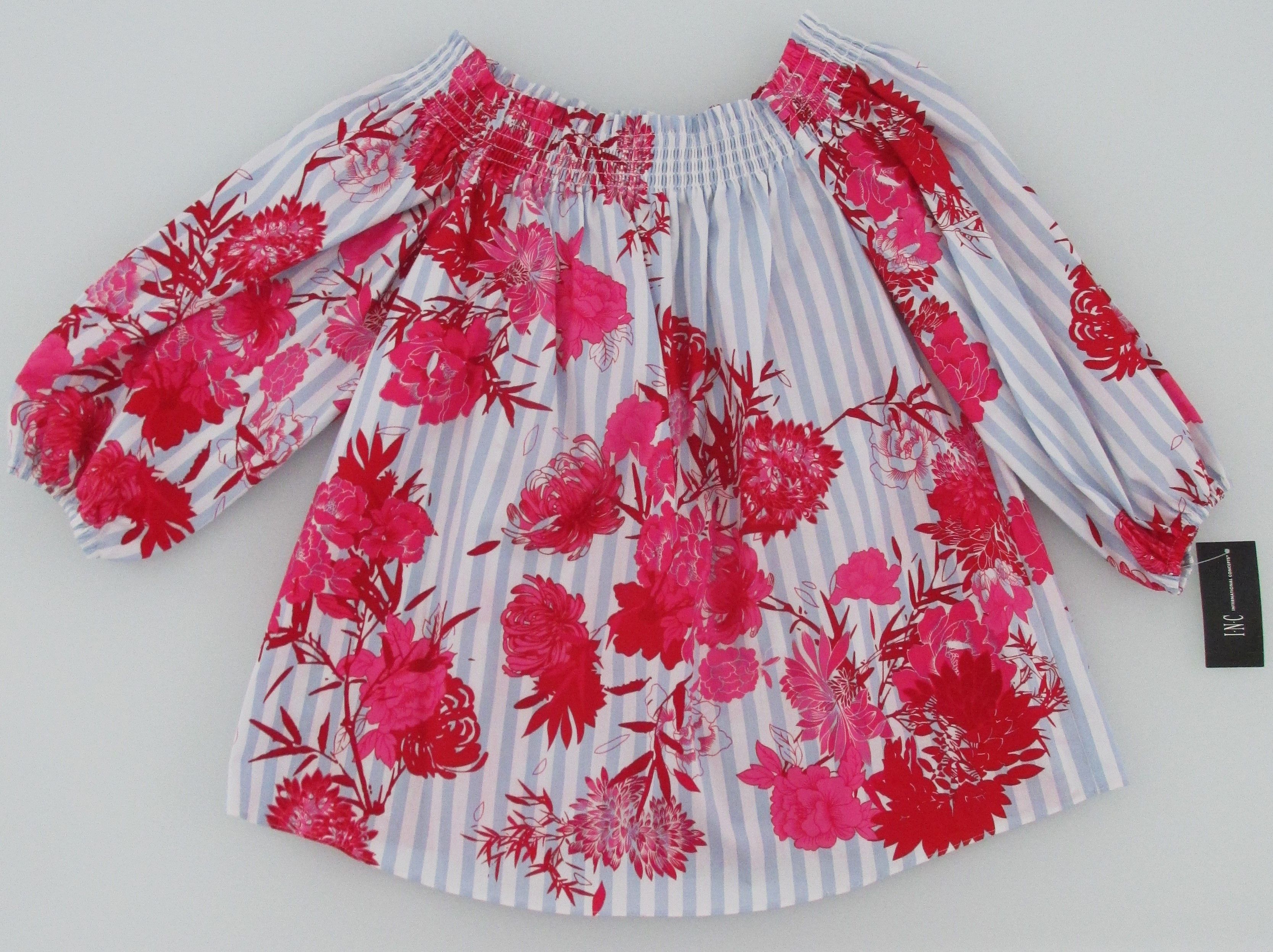 I.N.C INC (NWT) Women's Off The Shoulder Blouse Size Medium Size M / US 6-8 / IT 42-44 - 3 Thumbnail